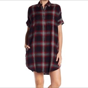Madewell Plaid Courier Shirtdress
